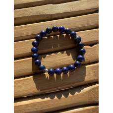 Lapis-Lazuli bleu-outremer la voûte céleste étoilée sa force sacrée 8 mm