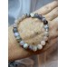 Agate du Botswana et pierre de soleil