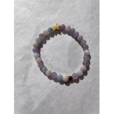 Aigue marine Améthyste Quartz rose