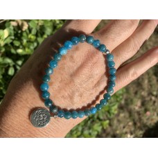 Apatite bleu pétrole transparent perte de poids 