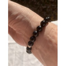 Tourmaline noire en 8 mm protection maximum