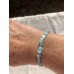 Larimar perles irrégulières le bleu de la mer 