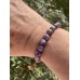 Jaspe impérial bleu violet terre mère