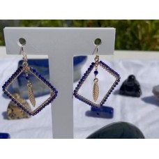 Boucles d'oreilles lapis lazuli