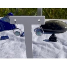 Boucles d'oreilles larimar